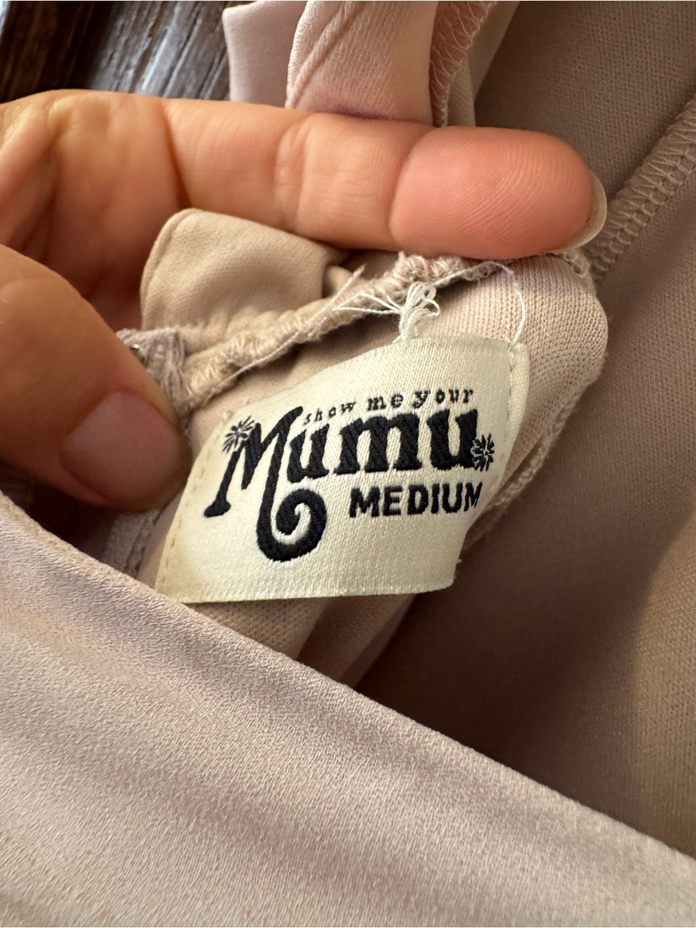 Show me your mumu Jenn maxi dress in show me the ring crisp - M - Picture 4 of 4